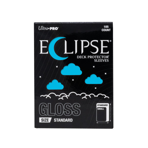 PRE-ORDER Sleeves Eclipse Gloss Standard Sky Blue 105ct (2026)