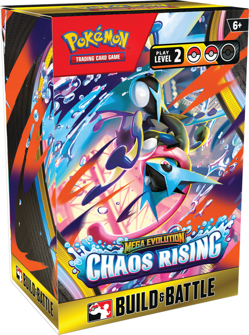 ALLOCATED Pokémon TCG: Chaos Rising (ME04) Build & Battle 10ct Display