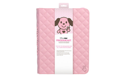 PRE-ORDER FINGERHEART Blush 9-Pocket POPLOADER Premium PRO-BINDER