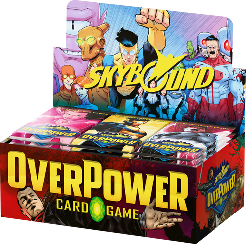PRE-ORDER OverPower CCG: Skybound Booster Pack DISPLAY