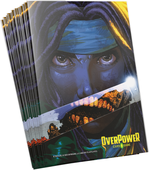 PRE-ORDER OverPower CCG: Skybound Sleeves 100ct MICHONNE - The Walking Dead