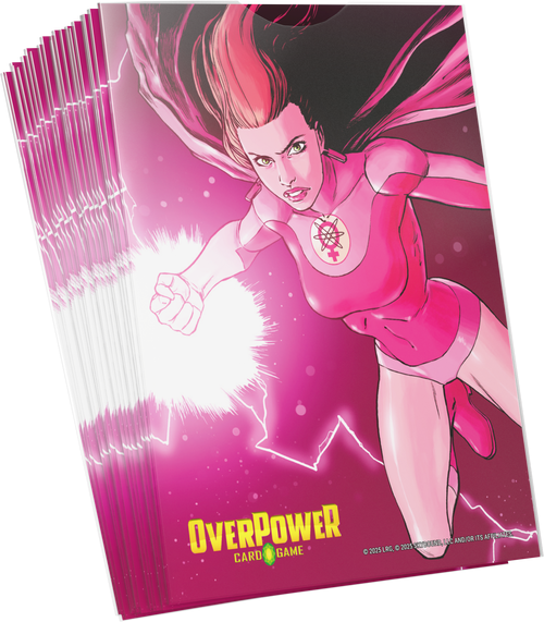 PRE-ORDER OverPower CCG: Skybound Sleeves 100ct ATOM EVE - Invincible
