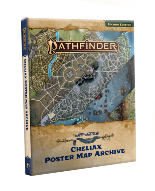 PRE-ORDER Pathfinder RPG Second Edition Lost Omens Cheliax Poster Map Archive (Remastered)