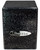 Satin Cube - Glitter Black
