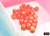 Festive D6 Dahlia/White 12mm 36ct Dice Set