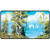 Bob Ross Lakeside Path Black Stitched Playmat
