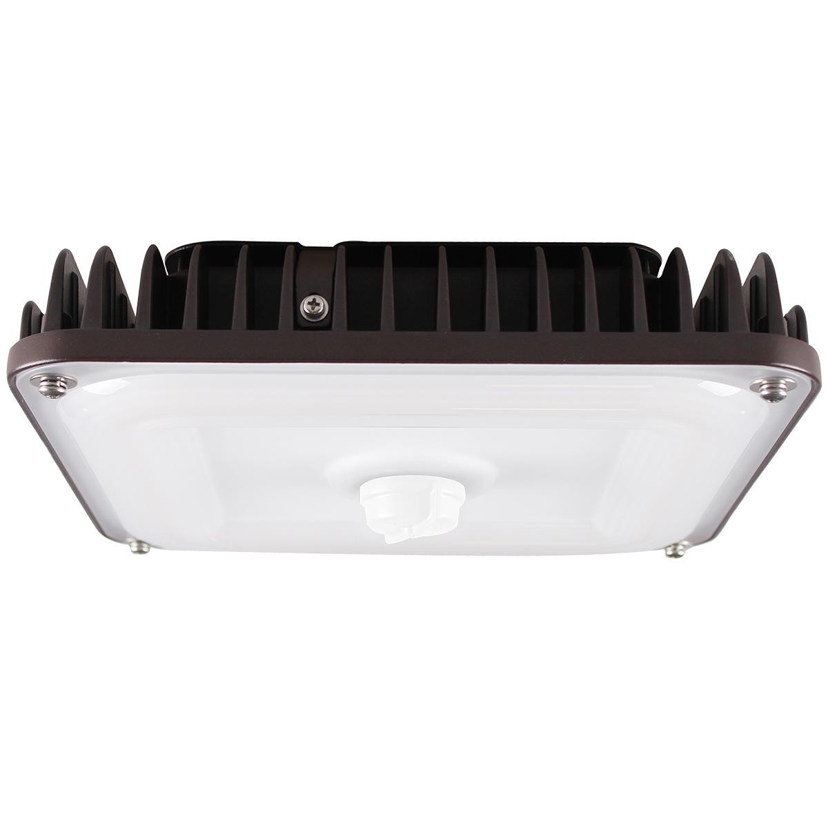 EiKO Surface Canopy Square 70W 80CRI 4000K | Beacon Lighting Supply