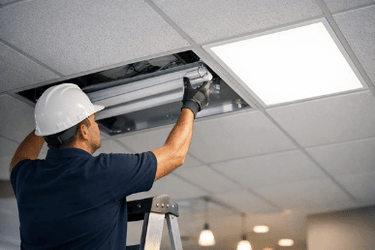 How to Replace Fluorescent Troffers