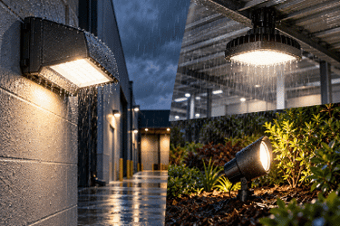 IP Ratings Explained: What IP65, IP66, and IP67 Mean for Lighting