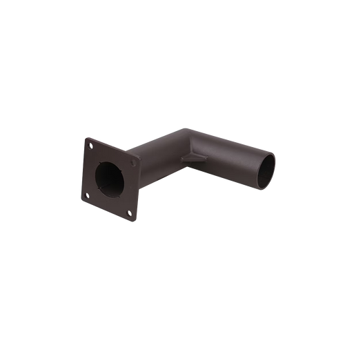 Wall Mount Bracket, 9" Right Angle 2-3/8'' Tenon, Bronze