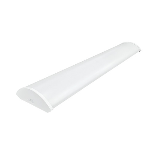 CBW Series, LED Curved-Basket Linear Wrap Luminaire (7 years warranty,  70,000 hrs rated life), 0-10V Dimming, 120-277V Input, 82+ CRI *Factory setting at the highest lumen package and 5000K, 4’, 40W / 5200Lm