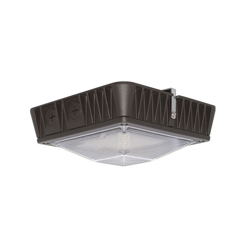 CNP Series, LED Surface Canopy (5 years warranty,  50,000 hrs rated life), High Performance, 120-277V Input, Convenient Installation, Black Finish, Wattage 60/52/35/18W, 7,707 lm and CCT (50,40,30K) adjustable