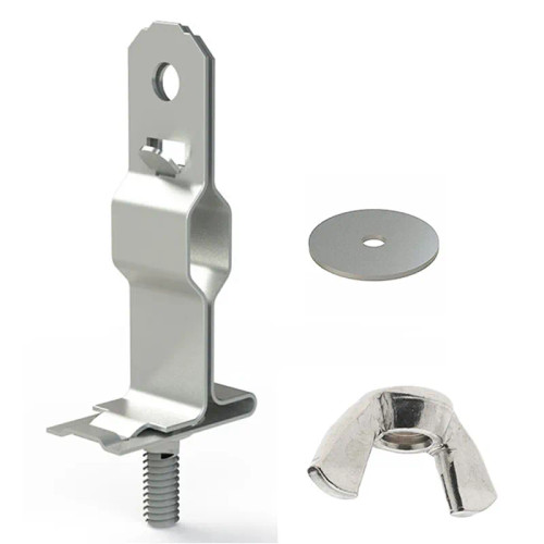 LED Winged Strip Light T-Bar Clip with Suspension Hole