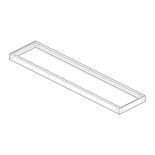 Surface mounting kit for 1X4 panel - LPNG-SRFC-1X4