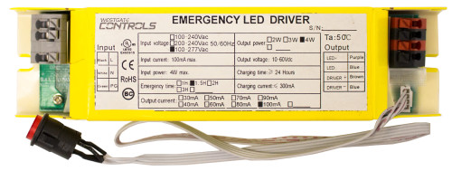 4W INTEGRATED MINI LED, Emergency Battery Backups