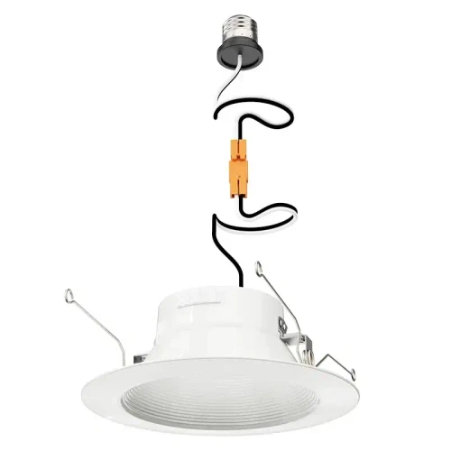 Westgate Signature Deep Baffle Retrofit Metal LED Recessed Trim Lights, 8W/10W/13W, 2700K/3000K/3500K/4000K/5000K - RDMF6-MCT5