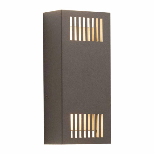 SMALL CREST WALL SCONCE, Small Crest by Westgate - Bronze Grille