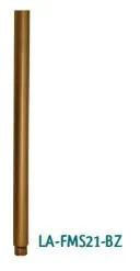 Westgate Manufacturing Path Lighting Accessories - LA-FMS21-BZ, 21 Long Pipe with 1/2 Thread, gold-colored pipe for pathway lighting installation