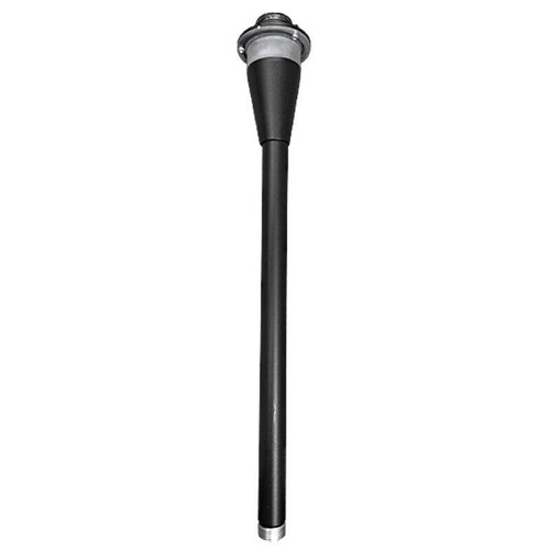 Westgate Manufacturing 22in AA SERIES PATH LIGHT STEM 3CCT, BLACK, with a sleek black finish and durable construction.