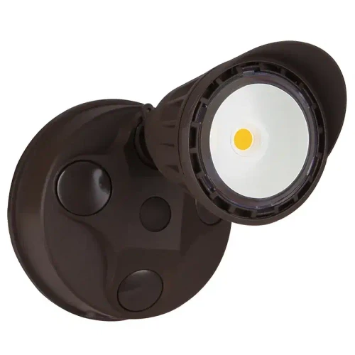 LED Multi-Color Temperature Security Lights with Optional Motion Sensor or Photocell - SL-10W-MCT-BZ-D
