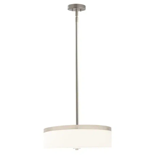 48In Suspension Rod For Ceiling Fixture Swivel Canopy - LCF-ROD-48-BN