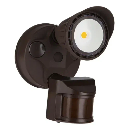 LED Multi-Color Temperature Security Lights with Optional Motion Sensor or Photocell - SL-10W-MCT-BZ-P