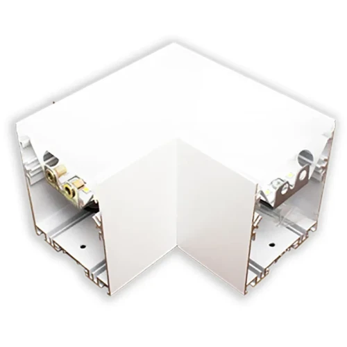 LED L-Shape 2-3/4" Superior Architectural Seamless Linear Light Corner Fixture - SCX-L-MCT41