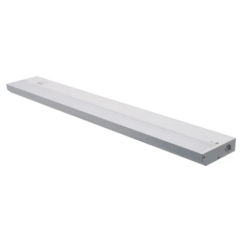 24" Hard-Wire Under Cabinet Light, 12W, 2700K/3000K/3500K/4000K/5000K - UCE-24-WHT