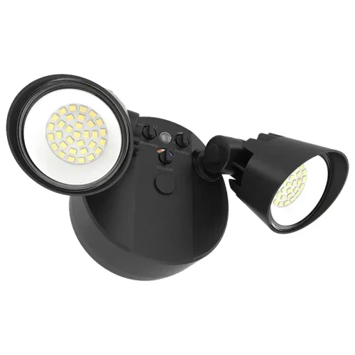 No-Sensor X-Gen Advance Security Lights, 16W/25W, 3000K/4000K/5000K - SLX-2H-MCTP-BK-D