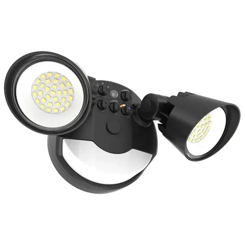 X-Gen Advance Security Lights with PIR Sensor, 16W-25W, 3000K/4000K/5000K - SLX-2H-MCTP-BK-P