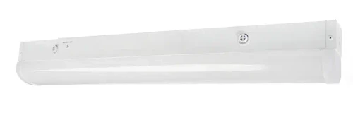 Westgate Manufacturing Builder Series 2Ft Narrow Strip LED Light, white fixture with adjustable color temperature and 20W power