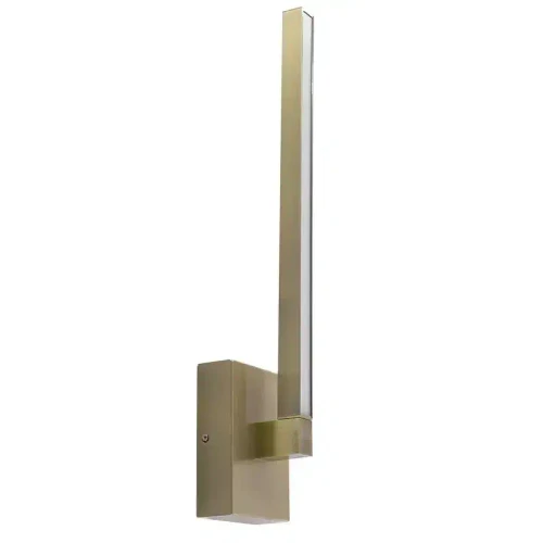 Westgate Manufacturing 120V Spec Series Slim Rotatable Vanity Lights and Sconces, 14W, 27K/30K/35K/40K/50K, Brushed Bronze - LVS-WS-21-MCT5-BB, modern wall-mounted vanity light with a sleek, slim profile and rotatable feature in brushed bronze finish.