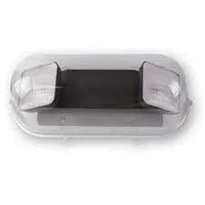 Westgate Manufacturing PC Vandal/Environmental Shield Emergency Light Guards, protective cover for emergency lighting fixtures with dimensions 7-1/2 inches wide, 18 inches long, and 7 inches deep.