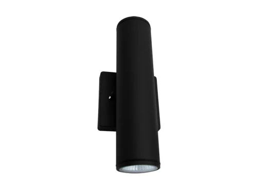 120V CCT-Adjustable LED Outdoor Cylinder Lights, 6W/12W, 3000K/4000K/5000K, Black - WMC2-UDL-MCT-BK-DT