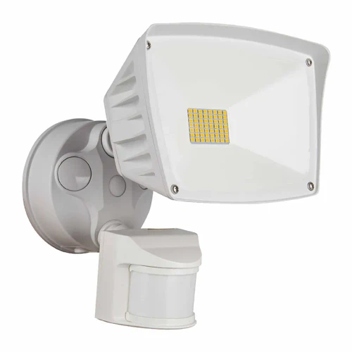 LED Security Lights-SL-P - LED Security Light with Dimming PIR Sensor-SL-28W-30K-WH-P