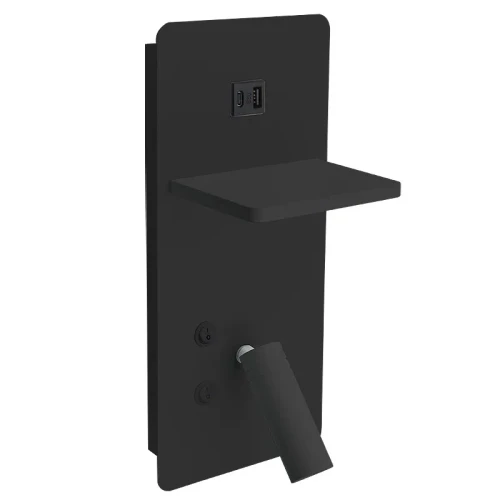 Bedside Vertical Reading Lamp with Backlight, 10W, 3000K - BRL-SV-BK