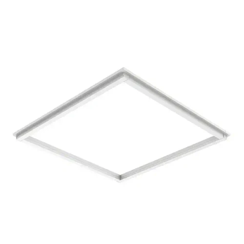 Westgate Manufacturing 4-Piece Frame Lights with Grid-Mount Driver Box, 27W/35W/40W, 3500K/4000K/5000K - TGLK-2X2-MCTP, modern square LED ceiling light with a grid-mounted driver box, ideal for commercial or office spaces.