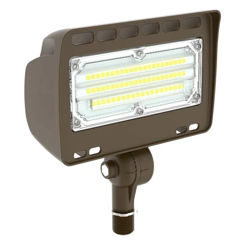 LED Architectural Round-Back Flood Lights, 30W, 3000K - LF4-30W-30K-D-KN