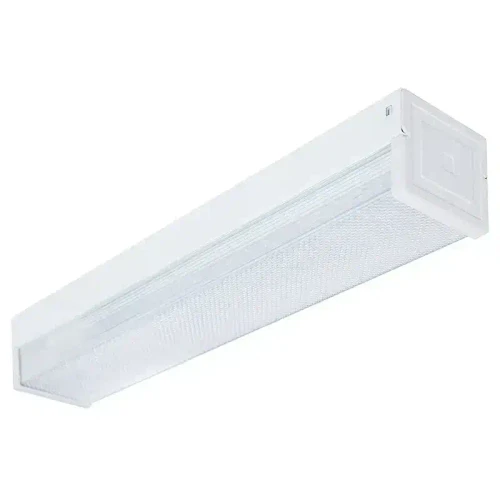 Westgate Manufacturing LED Vanity Light, 20W, 3000K/4000K/5000K - LVL-2FT-MCT-DD, white rectangular bathroom vanity light fixture with modern design and integrated LED panel.