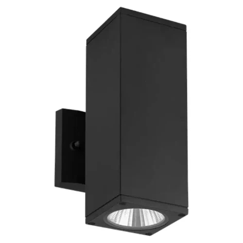 4" RGBW LED Outdoor Square Cylinder Lights - WMCS-UDL-RGBW-BK