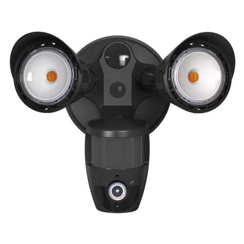 Security Light with Camera - WG App, 20W, 3000K/4000K/5000K - SL-20W-MCT-BK-CAM