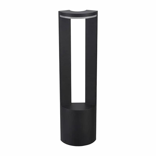 Westgate Manufacturing MODEL OPERA PATH LIGHT 23in, LAL-12V Area Lights, outdoor pathway lighting fixture with a sleek black design and modern curved top.