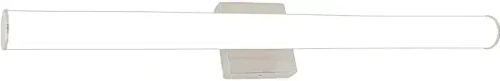 Westgate Manufacturing LVD Architectural LED Multi-CCT Vanity Light with Tube PC Lens, 24W, 2700K/3000K/3500K/4000K/5000K - LVD-36-MCT5-BN, modern elongated LED vanity light with adjustable color temperature and sleek design.