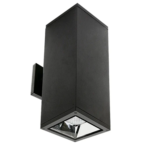 5" LED MCT Square Wall Mount Cylinder Lights, 40W, 3000K/4000K/5000K - WMCS5-UDL-MCT-BK-DD
