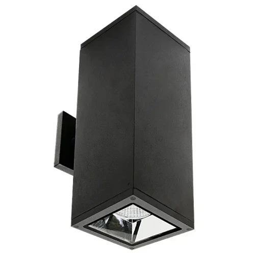 5" LED MCT Square Wall Mount Cylinder Lights, 40W, 3000K/4000K/5000K - WMCS5-UDL-MCT-BK-DD