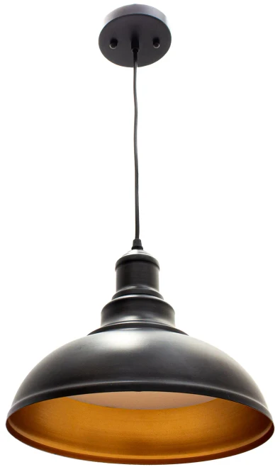 LED Multi-CCT Integrated Vintage Pendant Lights, 25W, 2700K/3000K/3500K/4000K/5000K - LCFA-MCT5-BK