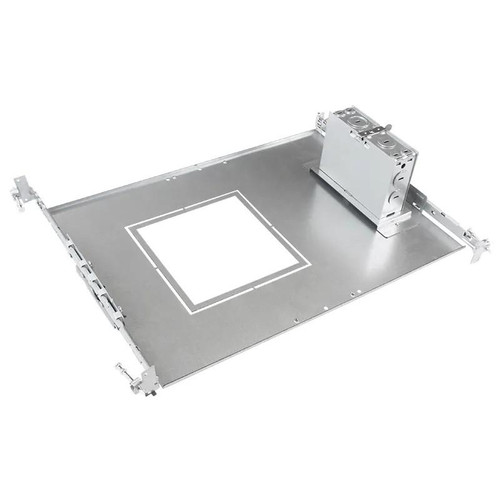 Westgate Manufacturing CRLC Series Mounting Plate - CRLCS-46-RIBH-JB, metal mounting plate with hardware for secure installation.