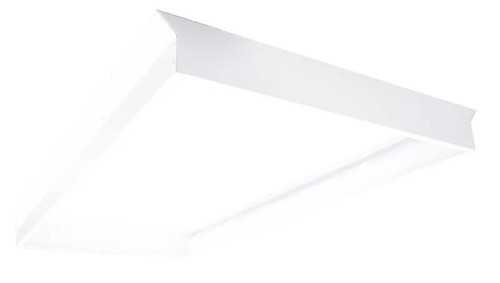Westgate Manufacturing Designer Surface mounting kit for 2X4 panel, white metal mounting bracket for ceiling installation.