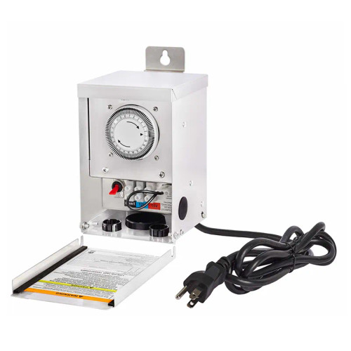 75W MULTI-TAP STAINLESS STEEL, Multi-Tap (12V/15V AC) Landscape Transformers