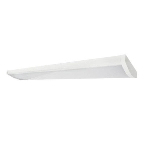 Westgate Manufacturing Westgate Lighting LED Economy Wide 10 Inch Wrap-Around Fixture, white, 30W/40W/50W, available in 3000K, 4000K, and 5000K color temperatures, energy-efficient LED lighting for commercial and industrial spaces.